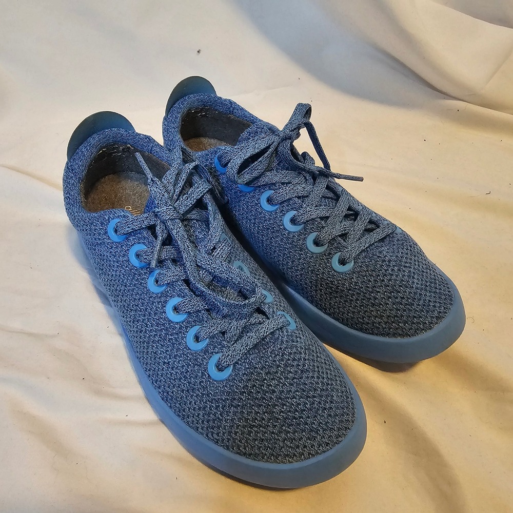 Allbirds Tree Pipers Mens Size 9 Blue Sustainable Low Top Sneaker Casual Comfort